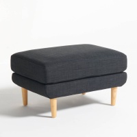 Пуф JIMI единый размер серый LA REDOUTE INTERIEURS  фото, kupilegko.ru